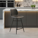 Moha – Tabouret de comptoir - Gris