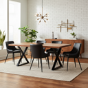 MATEO – Black Leather Chair