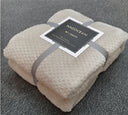 🎁 Throw Blanket – Beige – 89 X 89 in (100% off)