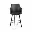 Genny – Tabouret de comptoir - Noir