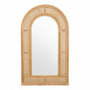 Lombok Arch Mirror webbing Rattan