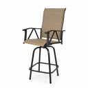 Rassie - Powder Coated Steel Outdoor Stool