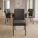Luna - Dining Chair - Grey