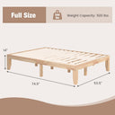 Giantex - Double Platform Bed Frame