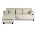 Milo Sectionnel réversible - Beige