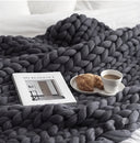 ‍Throw Blanket – Dark Grey – 50 X 60 in (100% off)