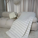 ‍Throw Blanket – Ivory – 50 X 60 in (100% off)