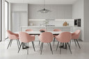 Leila Chaise de salle à manger – Blush