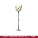 Meteor Lampe sur pied – Argent