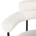 Portia Dining Chair (Oyster Velour)