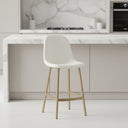 Diamond – Tabouret de comptoir – Blanc pur
