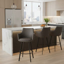 Genny - Counter Stool - Grey