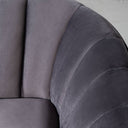 AUDREY Grey Fabric Sofa