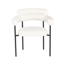 Portia Dining Chair (Oyster Velour)