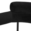 Portia Dining Chair (Black Velour)