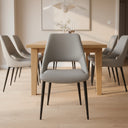Saphir - Dining chair - Light Grey