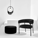 Cassia Occasional Chair (Salt and Pepper)