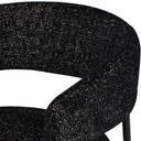 Chaise d'appoint Cassia (sel et poivre)