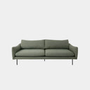 MAPLETON 3-Seater Fabric Sofa - Green | Modern Comfort & Stylish Design