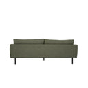 MAPLETON 3-Seater Fabric Sofa - Green | Modern Comfort & Stylish Design