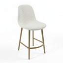 Diamond – Tabouret de comptoir – Blanc pur