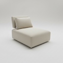 FLAVIEN Upholstered Modular (Light Grey)