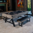 3-in-1 Dining Game Table with Pool and Poker