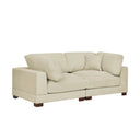 Alcantara  - Corduroy Loveseat