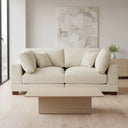 Alcantara  - Corduroy Loveseat