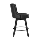 Tabouret de bar pivotant Arleine - 68 cm (26,7 po) - Revêtement rembourré