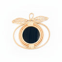 Rattan Apple Mirror