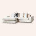BRYCE - Cream Interchangeable Sectional Sofa