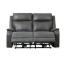 Brindle Power Reclining Loveseat - Charcoal