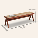 CAPELA Natural Wood Bench – Stylish & Durable Seating