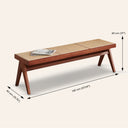 CAPELA Natural Wood Bench – Stylish & Durable Seating