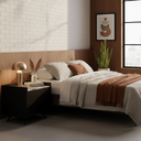 Marble 2-Drawer Nightstand