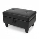 Kate - Faux Leather Ottoman