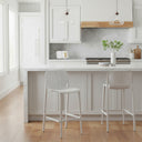 Talie - Counter Stool - White
