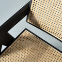 CAPELA Black Wood Dining Chair – Classic Design with Durable Finish