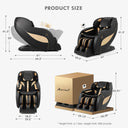 Zyriana - Faux Leather Heated Massage Chair