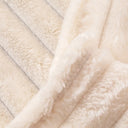 Throw Blanket – Off White – 47 X 78 in