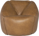 Jasper Occasional Chair (Brown Leather)