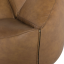 Jasper Occasional Chair (Brown Leather)