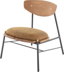 Kink Occasional Leather Dining Chair