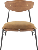 Kink Occasional Leather Dining Chair