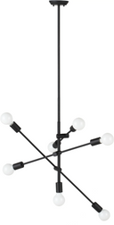 Byron Pendant Light (Black with Black Body)