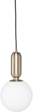Carina Maxi Pendant Light (Gold with White Shade)