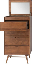Case Dresser Cabinet (Walnut)