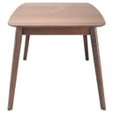 Loel Dining Table (Walnut with Walnut Legs)