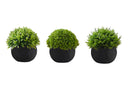‍ARTIFICIAL PLANT - 3PCS / 5"H GRASS IN A 3" BLACK POT (100% off)